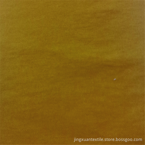 Pure Color Twill Woven Synthetic Fabrics For Garments